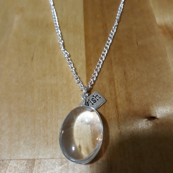 Jewelry - Dandelion Wish Oval Necklace